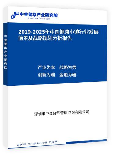 2019-2025年中國健康小鎮行業發展前景及戰略規劃分析報告