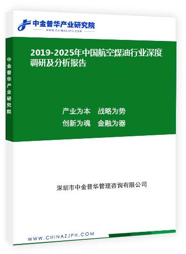 2019-2025年中國航空煤油行業深度調研及分析報告