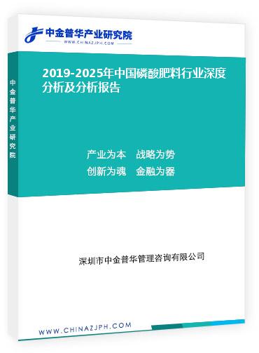 2019-2025年中國磷酸肥料行業深度分析及分析報告