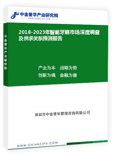 2018-2023年智能牙刷市場深度調查及供求關系預測報告